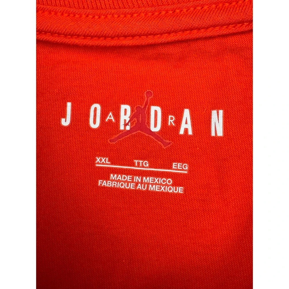 Jordan T-Shirt Mens XXL Red‎ NBA World Champs 91 92 93 Jumpman Graphic Tee